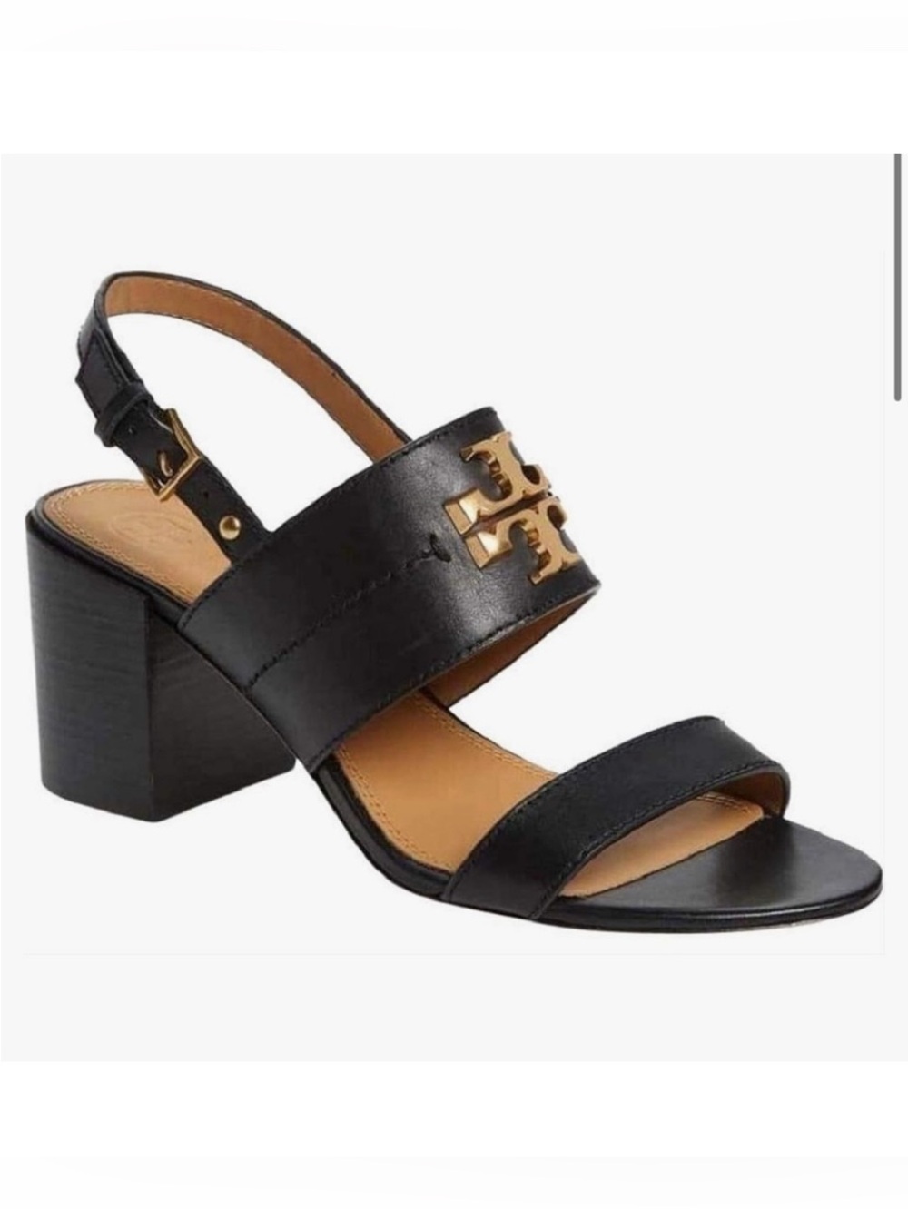 🥝Tory Burch Everly 65mm block-heel slingback sandals🥝